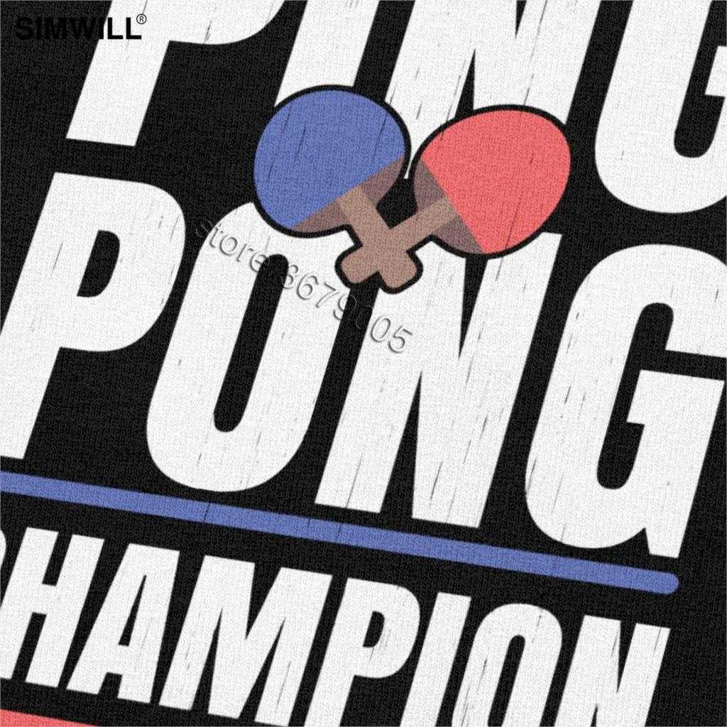 Retro Ping Pong Champion T Shirt