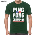 Retro Ping Pong Champion T Shirt