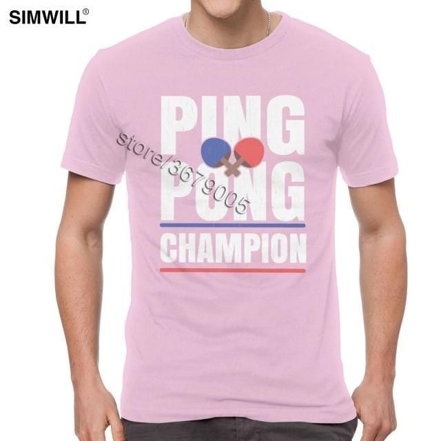 Retro Ping Pong Champion T Shirt