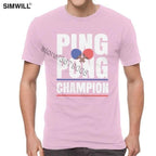 Retro Ping Pong Champion T Shirt
