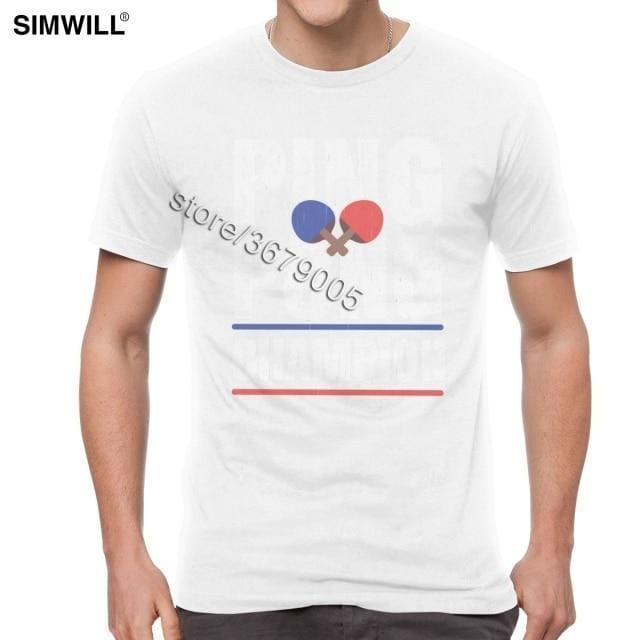 Retro Ping Pong Champion T Shirt