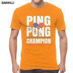 Retro Ping Pong Champion T Shirt