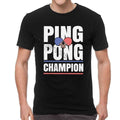 Retro Ping Pong Champion T Shirt
