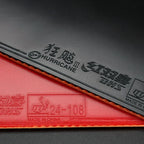 DHS Hurricane 3 NEO Provincal Table Tennis Rubber Professional Tacky Ping Pong Rubber with Blue Orange Sponge