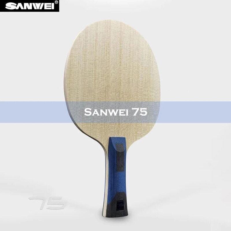 Bois de tennis de table SANWEI 75 ALC Arylate Carbon 7 plis