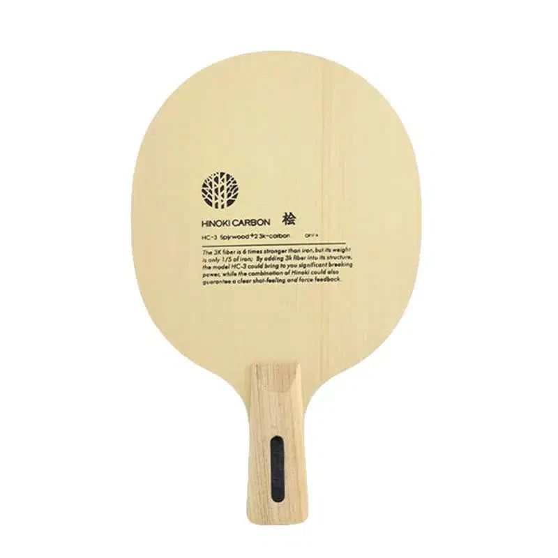 SANWEI HC3S Hinoki Carbon Table Tennis Blade OFF+