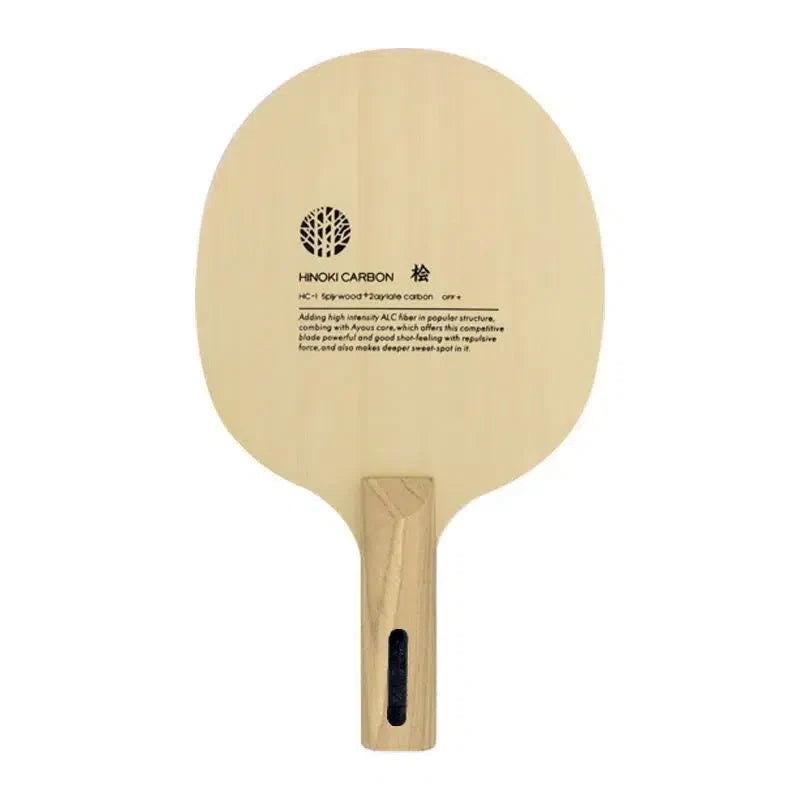 SANWEI HC3S Hinoki Carbon Table Tennis Blade OFF+
