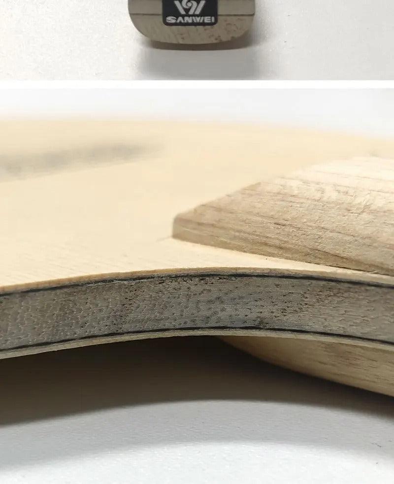SANWEI HC3S Hinoki Carbon Table Tennis Blade OFF+