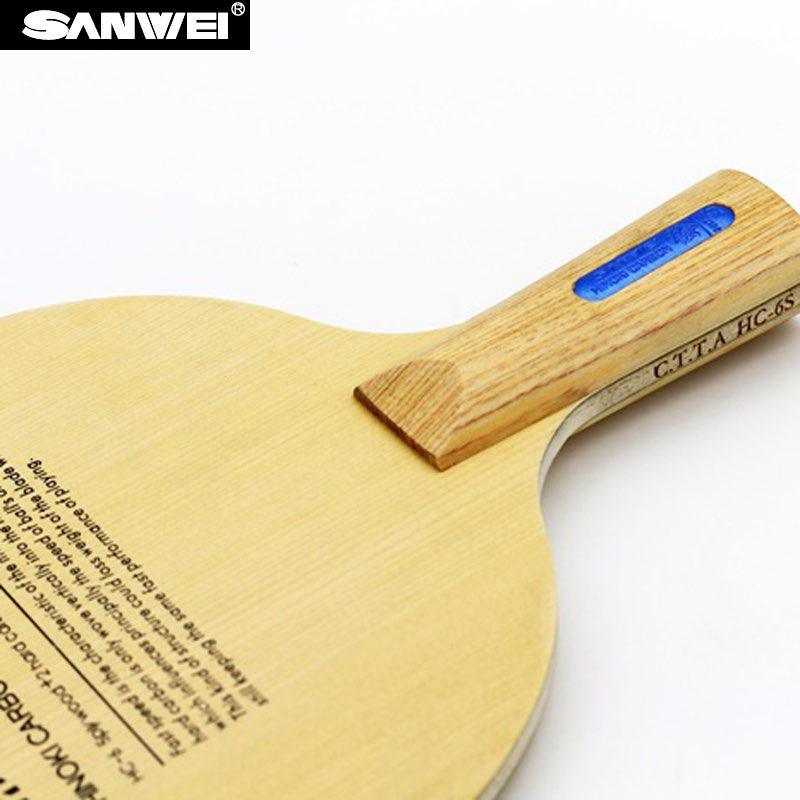 SANWEI HC6S Hino-Carbon Light Weight 5 Ply HINOKI CARBON OFF+ Blade