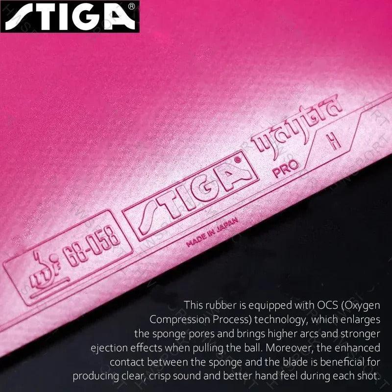 STIGA Mantra Pro farbiger, nicht klebriger Tischtennisbelag