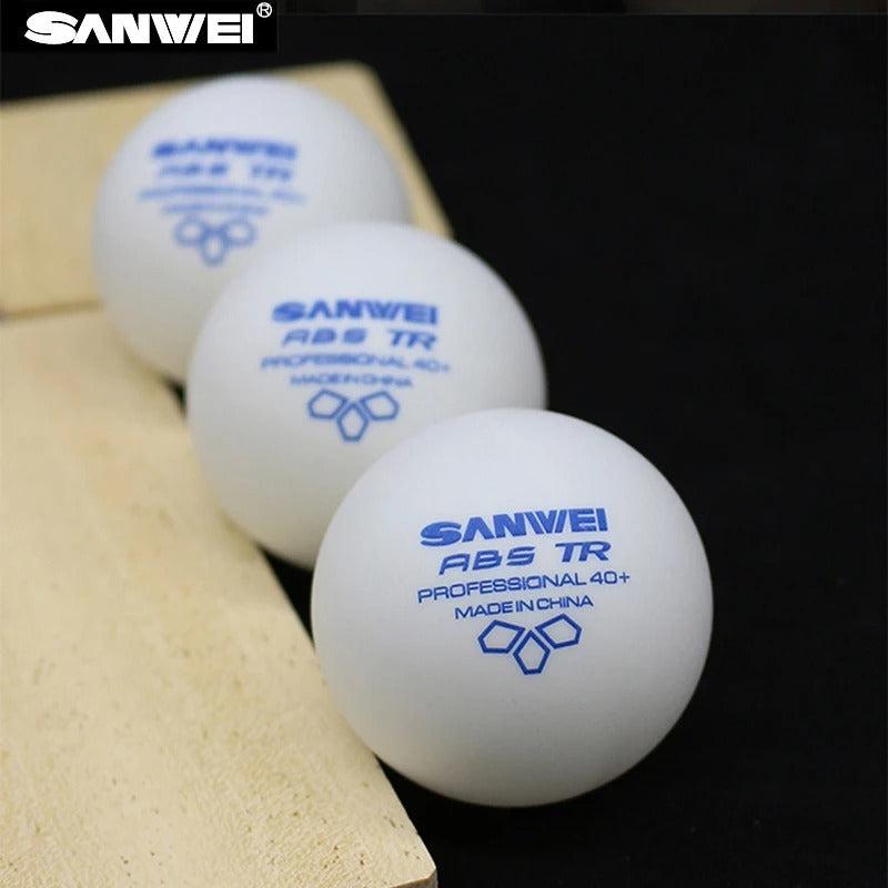 Sanwei TR 3-Star 40+ ABS Table Tennis Training Balls x 100