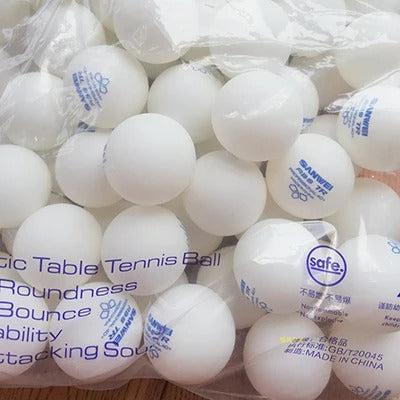 Sanwei TR 3-Star 40+ ABS Table Tennis Training Balls x 100