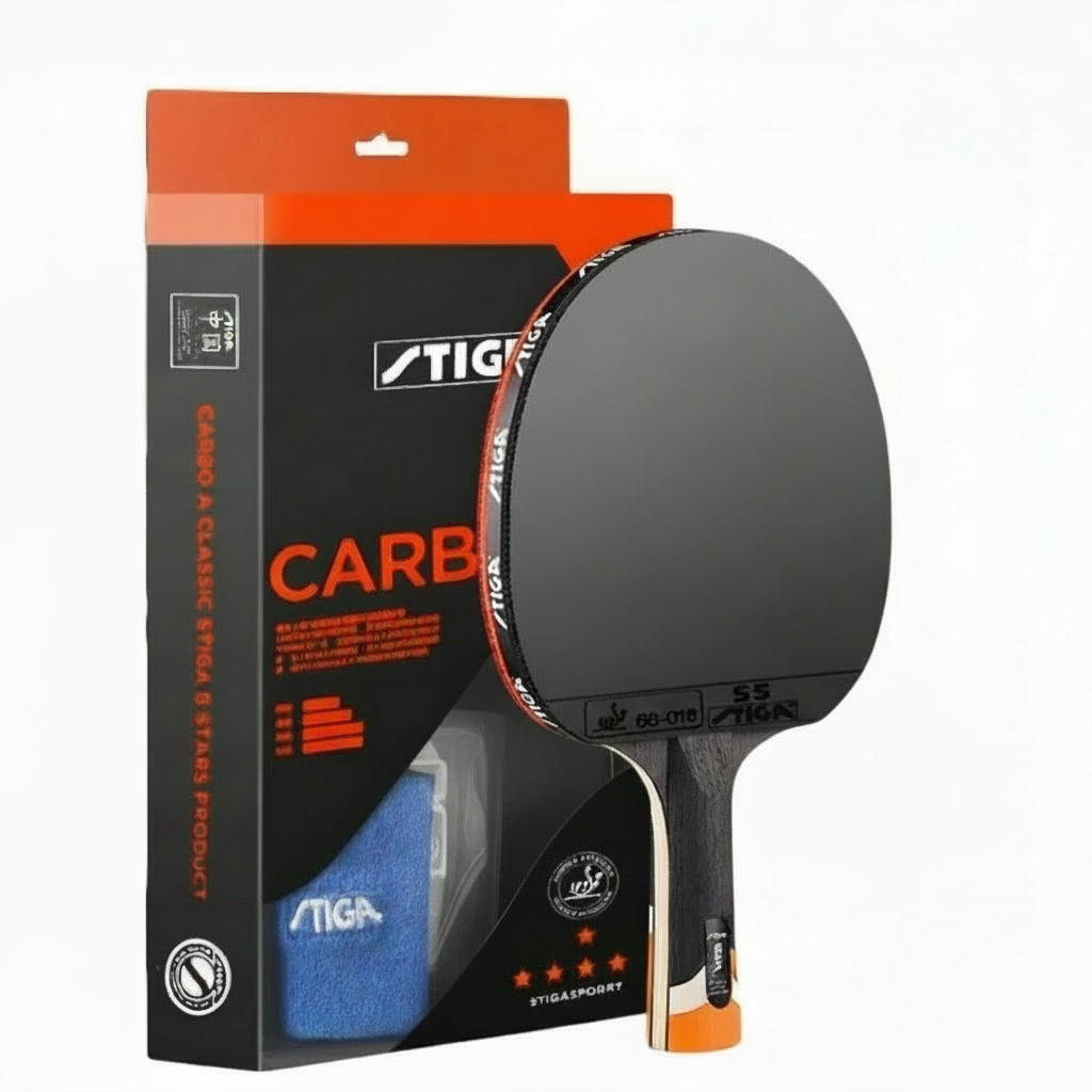 Stiga Professional 6 Star Carbon Offensive Table Tennis Bat