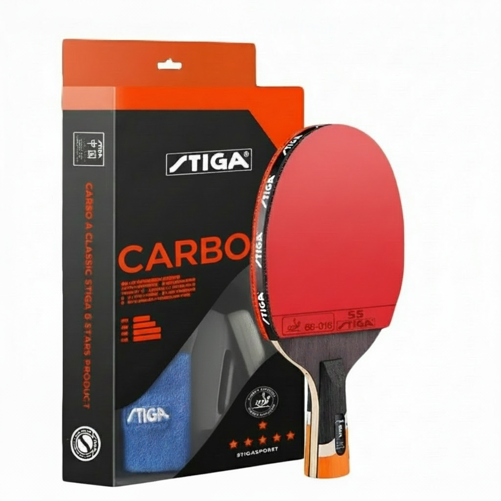 Stiga Professional 6 Star Carbon Offensive Table Tennis Bat