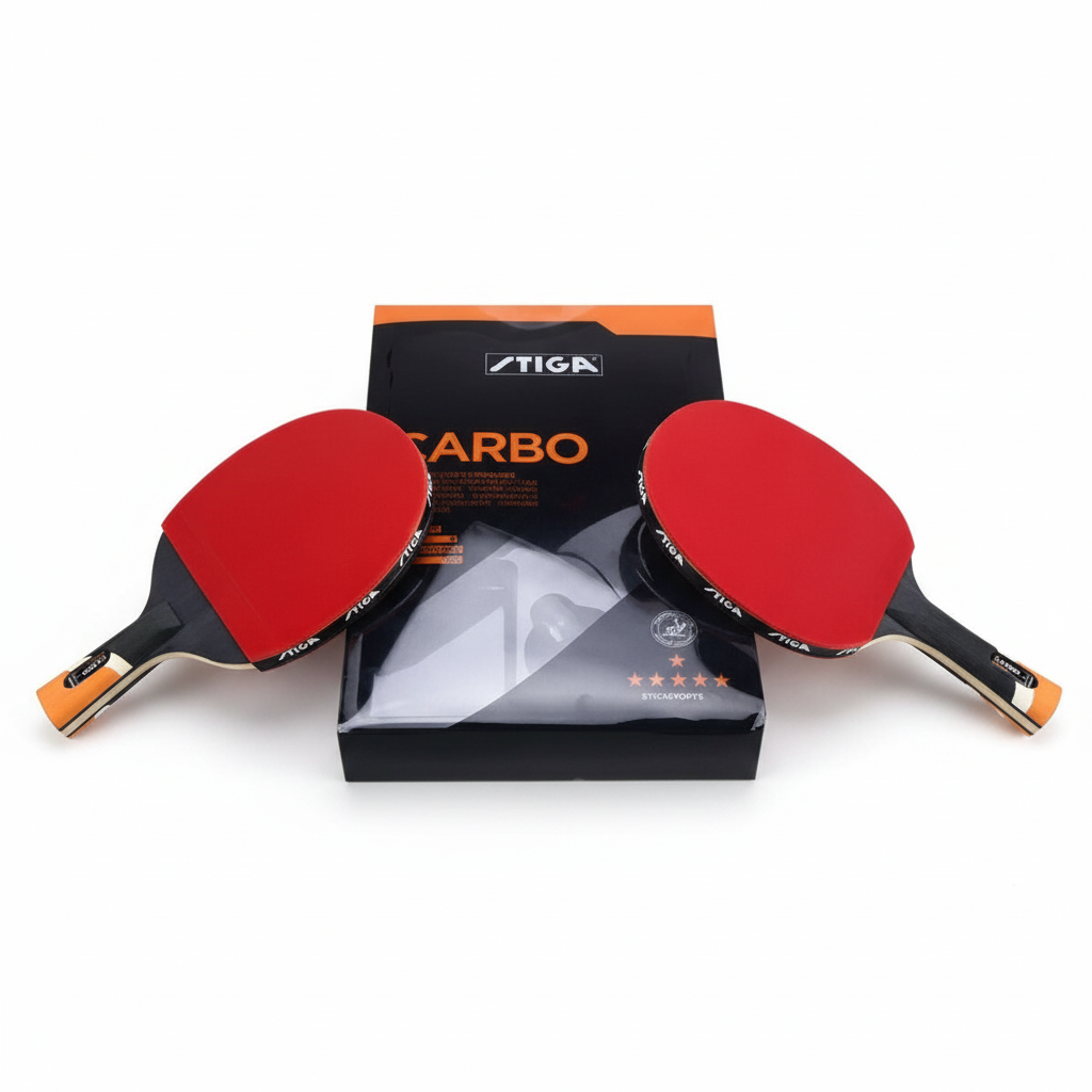 Stiga Professional 6 Star Carbon Offensive Table Tennis Bat