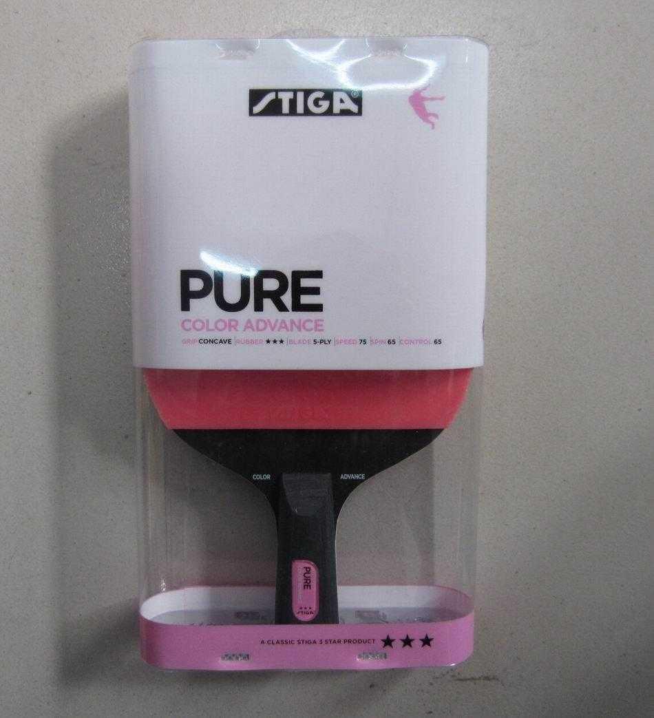 Stiga Pure Tischtennis Bunter Schläger