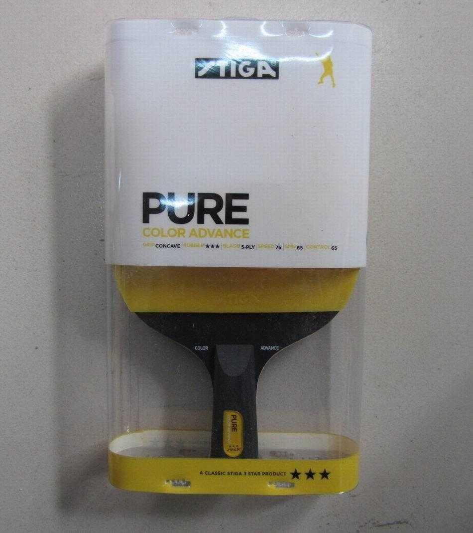 Stiga Pure Tischtennis Bunter Schläger