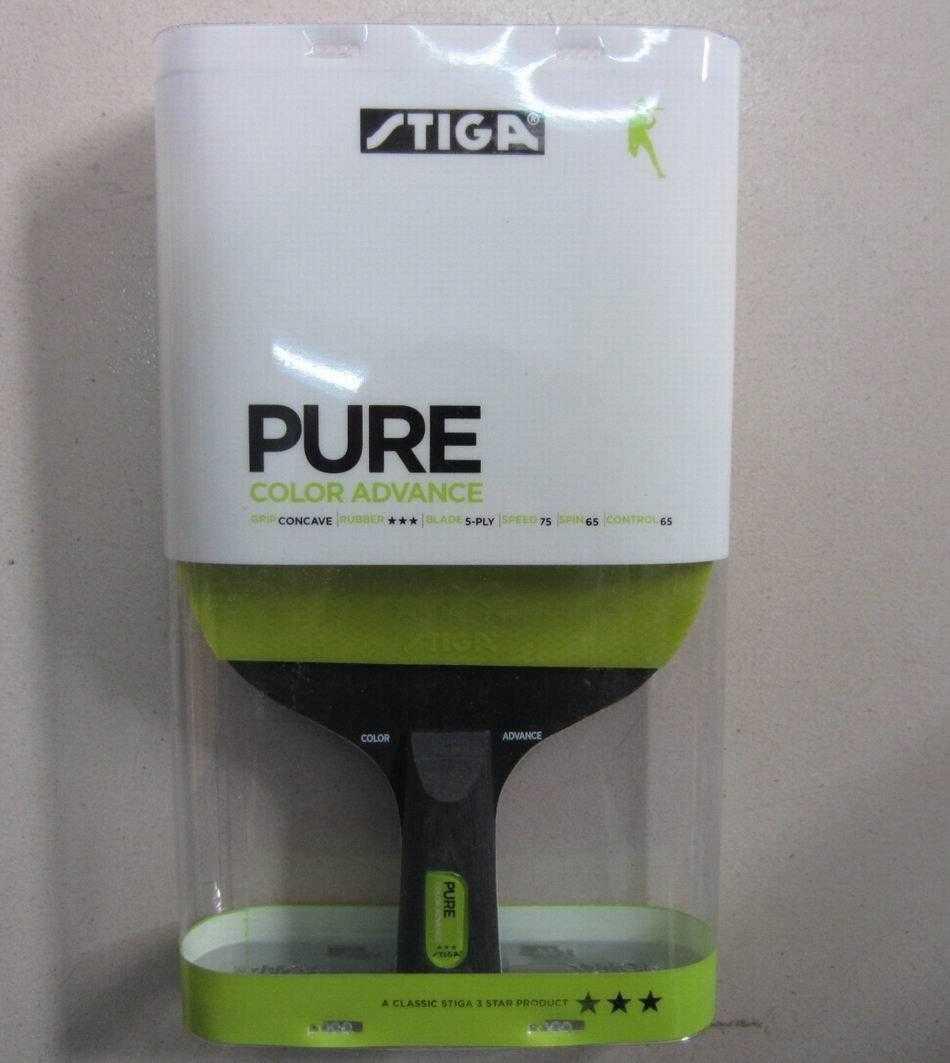 Stiga Pure Tischtennis Bunter Schläger