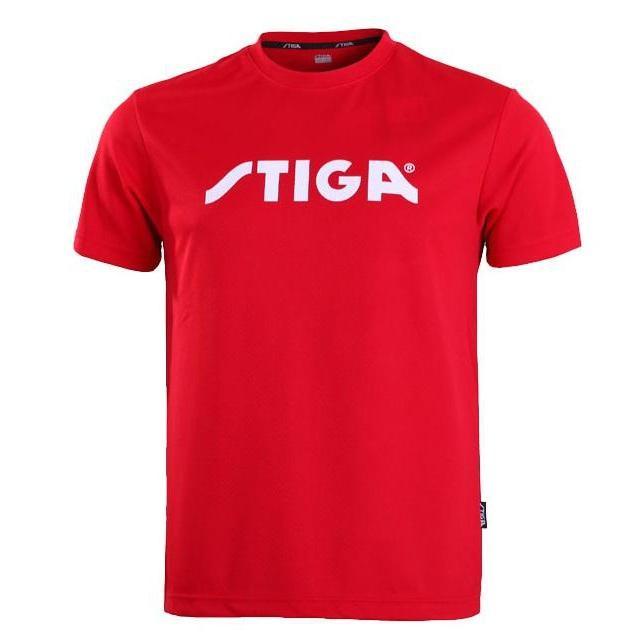 Stiga Tischtennis-T-Shirt mit Rundhalsausschnitt