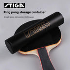 Stiga Table Tennis Rubber Roller & Ball Case + 3 Perform 3-Star Balls