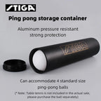 Stiga Table Tennis Rubber Roller & Ball Case + 3 Perform 3-Star Balls