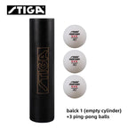 Stiga Table Tennis Rubber Roller & Ball Case + 3 Perform 3-Star Balls