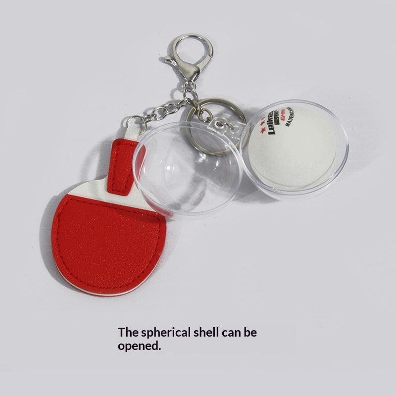 Table Tennis Ball Keyring Holder (Multi-Colour) 🏓