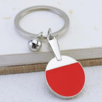 Table Tennis Bat & Ball Keychain – Gift for Ping Pong Fans