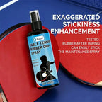 Table Tennis Rubber Grip Spray – Spin Boost & Tackiness Restorer