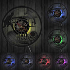 Table Tennis Vinyl Clock - Art Décor for Table Tennis Player