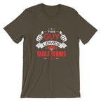This Guy Loves Table Tennis T-Shirt