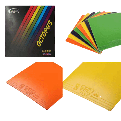 Tuttle Octopus Coloured Table Tennis Rubber