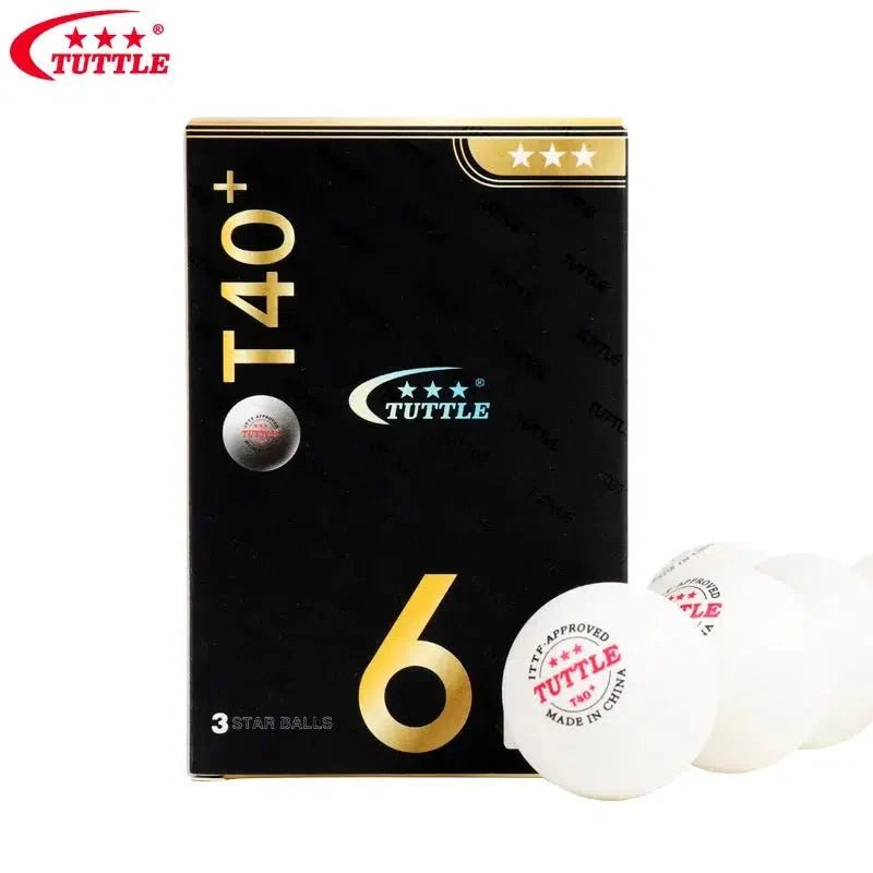 Tuttle T40+ ABS Plastic 3-Stars Table Tennis Ball
