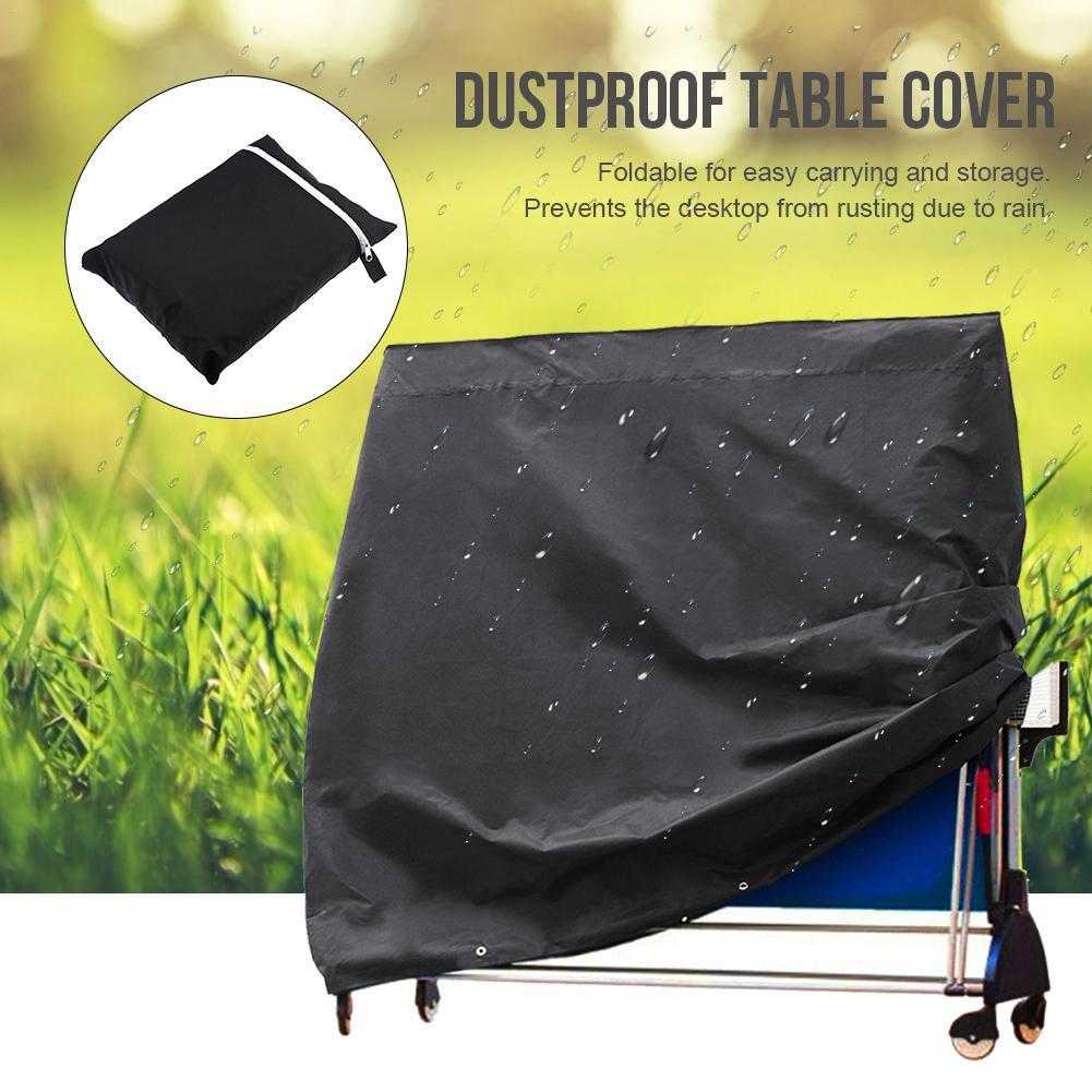 Waterproof Table Tennis Table Protective Cover for Indoor or Outdoor Ping Pong Tables