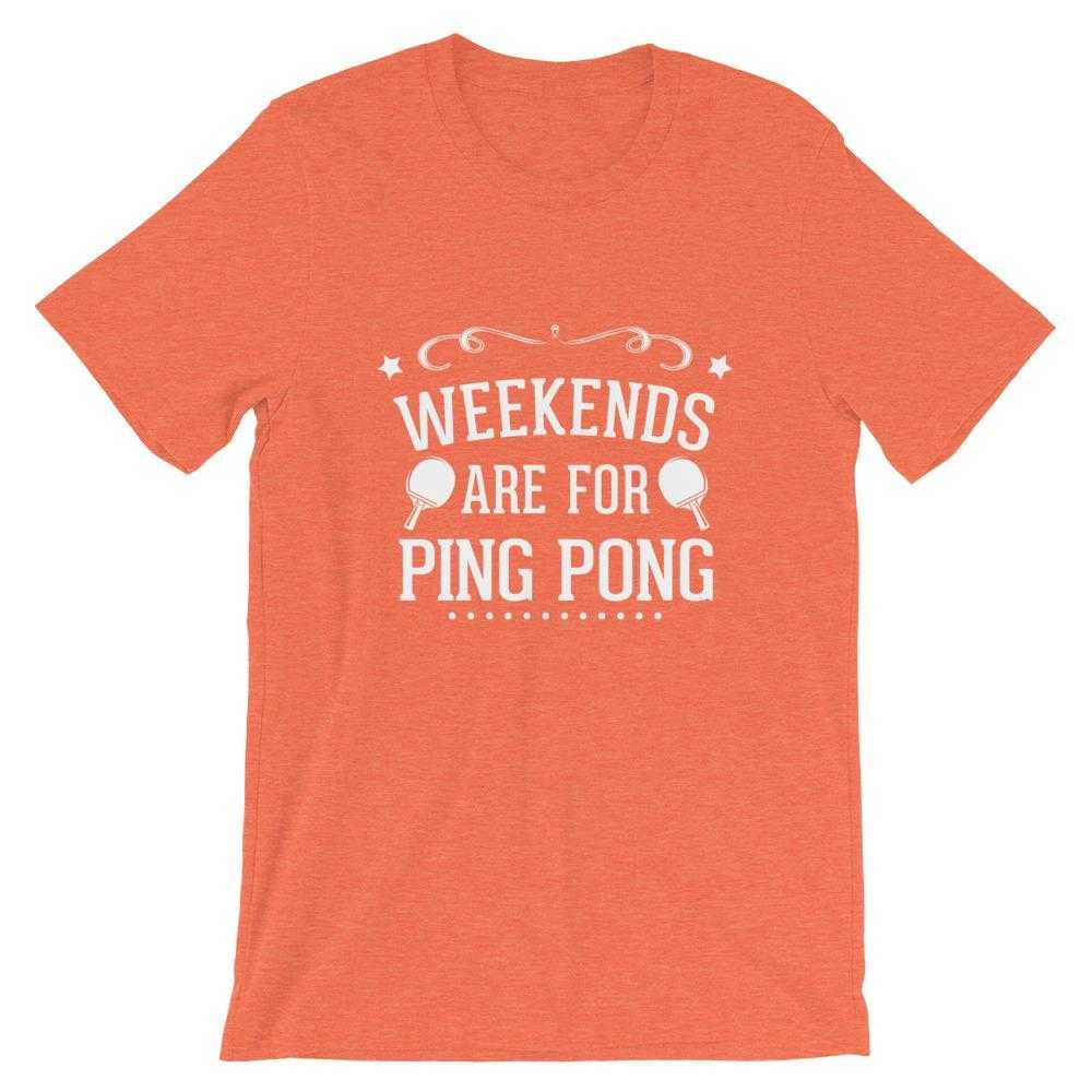 Wochenenden sind zum Tischtennis spielen T-Shirt
