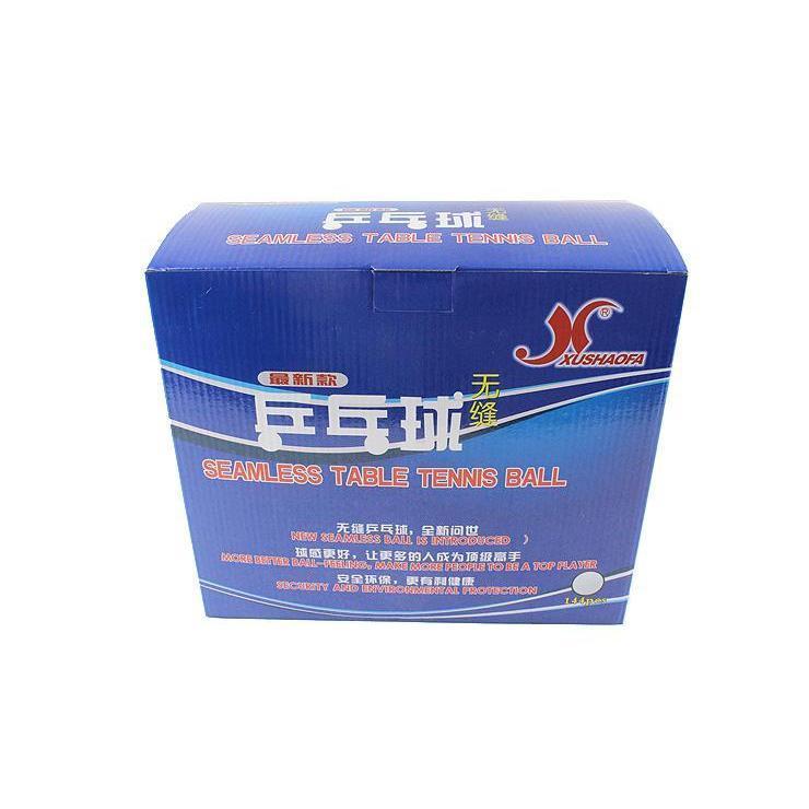 XUSHAOFA 40+ 1 Star Seamless Table Tennis Training x 144 Balls