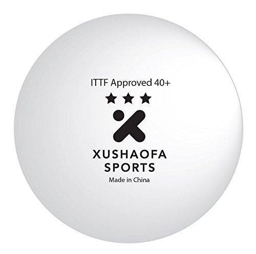 XUSHAOFA 40+ 3-Sterne Tischtennisbälle (6 Bälle)