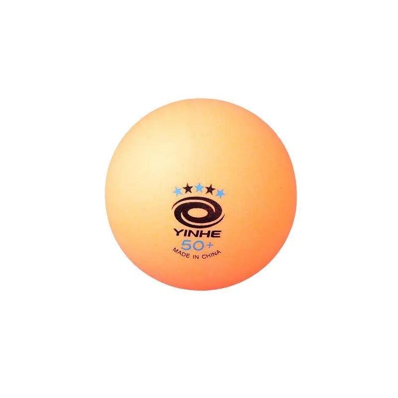 YINHE 50+mm Oversized ABS+ Seamed 5-Star Table Tennis Balls (Orange)