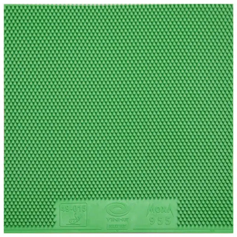 Caoutchouc de Tennis de Table à Longs Picots Yinhe Moxa 955 Vert/Bleu