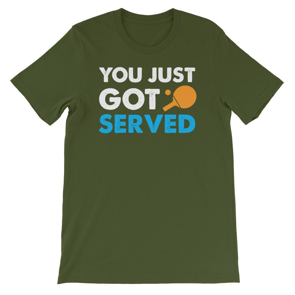 You Just Got Served Table Tennis T-Shirt