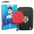 LOKI 6 Star Carbon Table Tennis Bat
